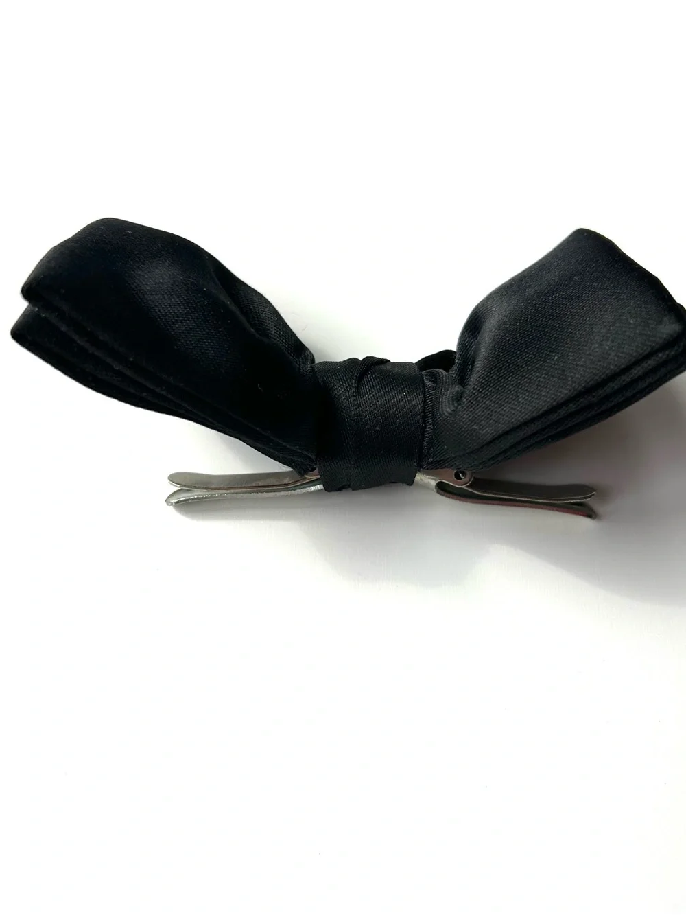 ORMOND Classic Black Men's Pre-Tied Bow Tie
